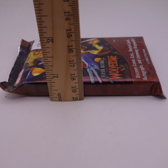 Unopened Pack of Fleer Ultra Marvel Wolverine 6 Cards Per Pack MM121323 - Picture 12 of 16